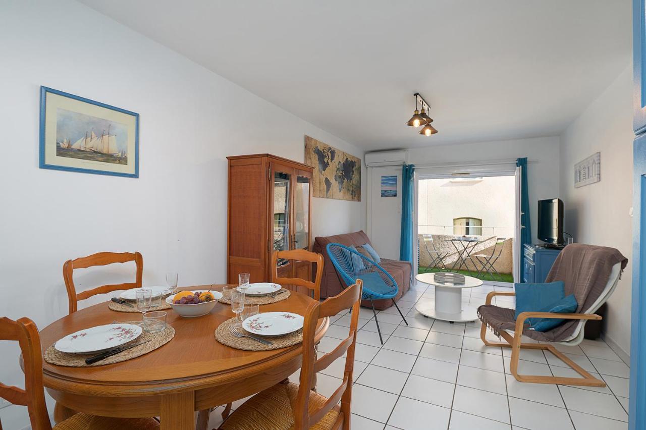 L'Escapade, Port A 200M, Climatisation Et Balcon Apartment Порт Вендрес Екстериор снимка