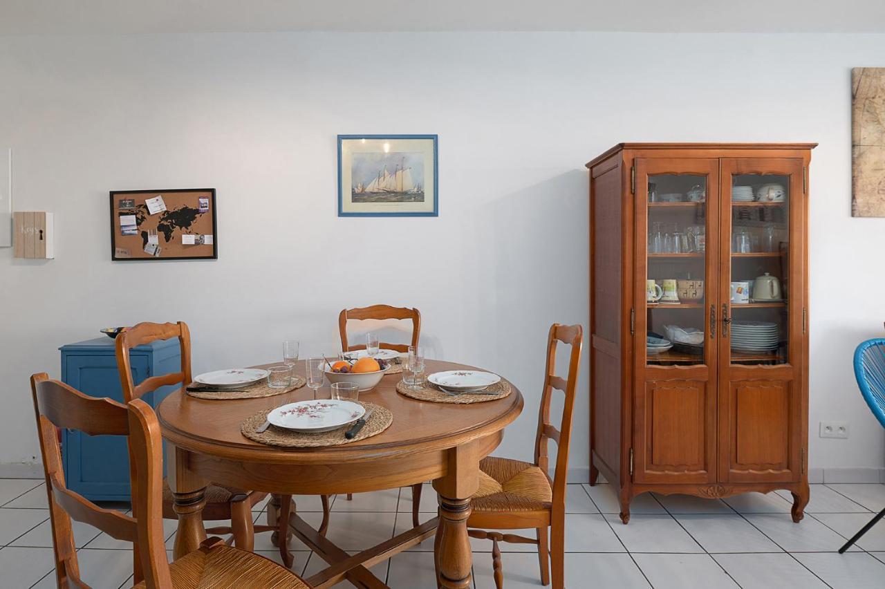 L'Escapade, Port A 200M, Climatisation Et Balcon Apartment Порт Вендрес Екстериор снимка