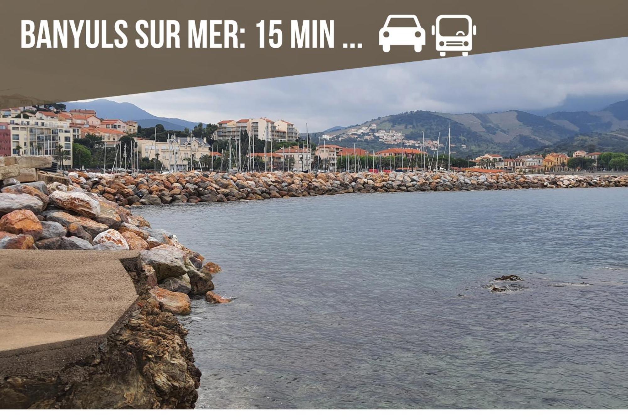 L'Escapade, Port A 200M, Climatisation Et Balcon Apartment Порт Вендрес Екстериор снимка